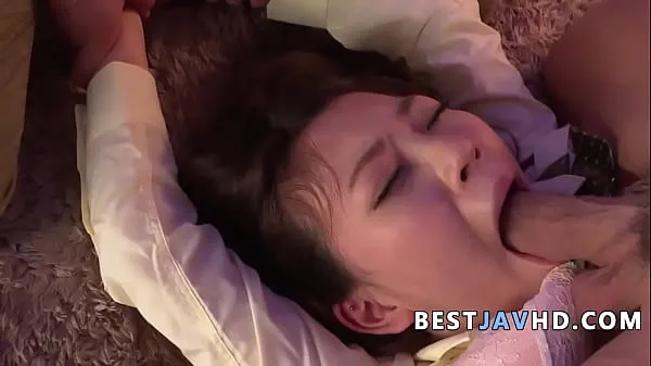 学園生のキムラミウのハードコア三つ巴のフェラチオ - 師匠を鑑賞せよ！